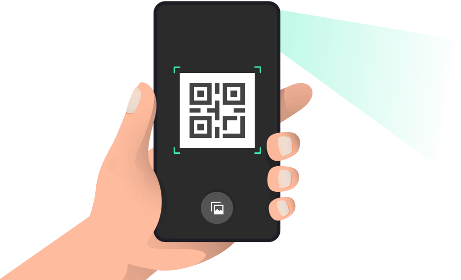 QR code example